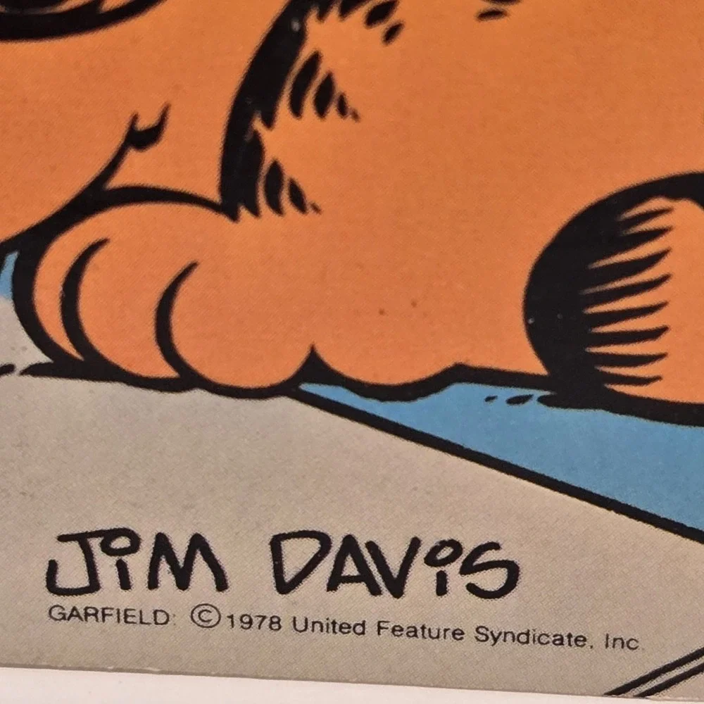 Garfield vintage 1978